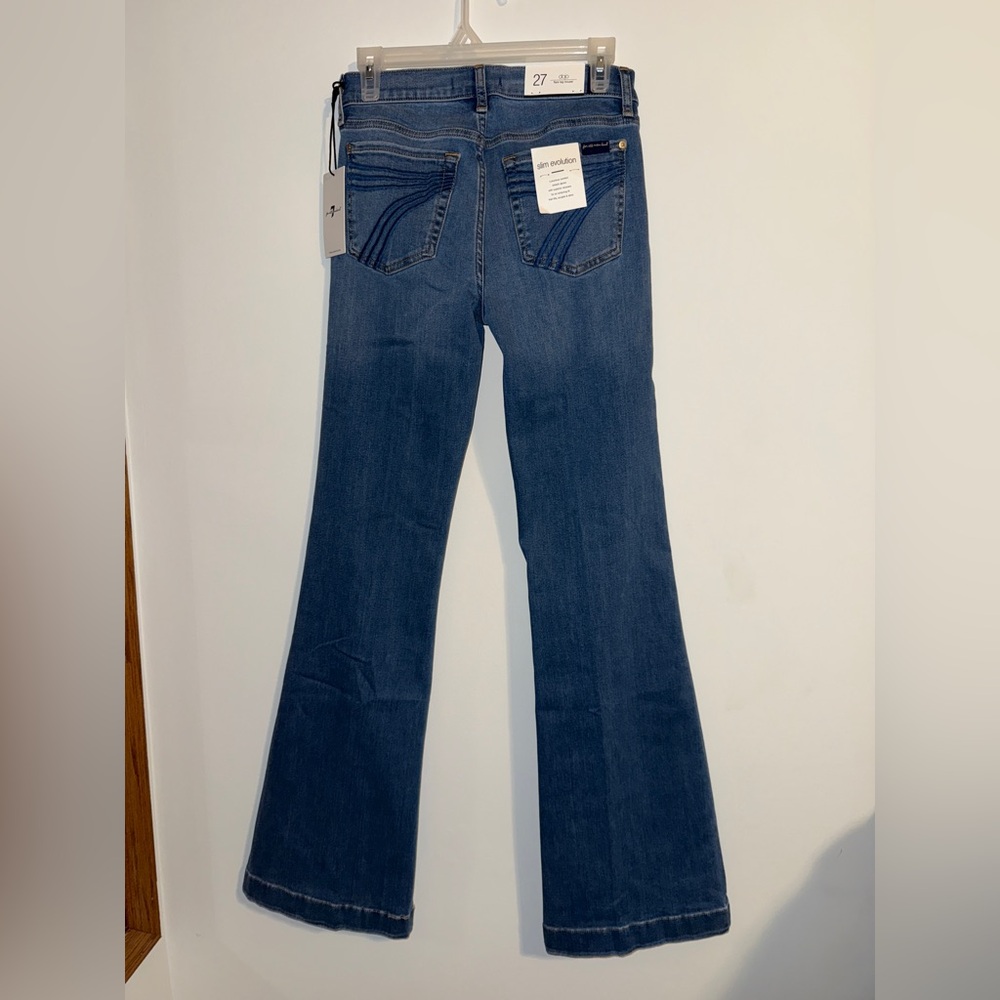 NWT 7 For All Mankind Dojo Jeans 7FAMK - Picture 3 of 4
